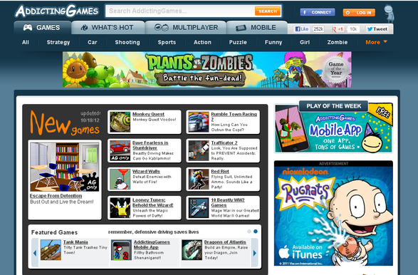 Free Online Games - Internet Fun! Play Addicting Online Games
